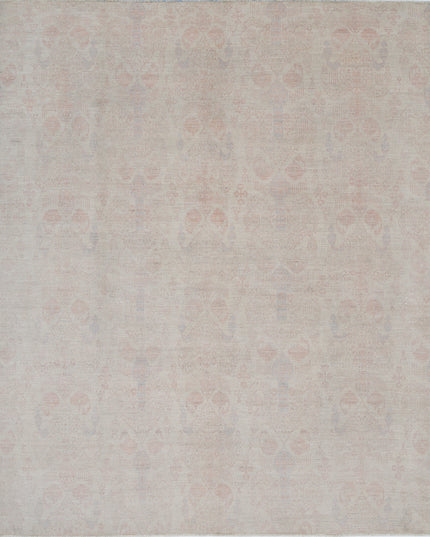 Artemix 8' 0" X 9' 9" Hand Knotted Wool Rug 8' 0" X 9' 9" (244 X 297) / Ivory / Wool