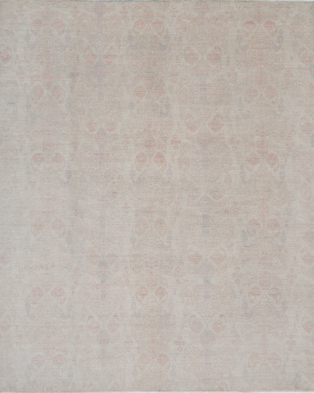 Artemix 8' 0" X 9' 9" Hand Knotted Wool Rug 8' 0" X 9' 9" (244 X 297) / Ivory / Wool