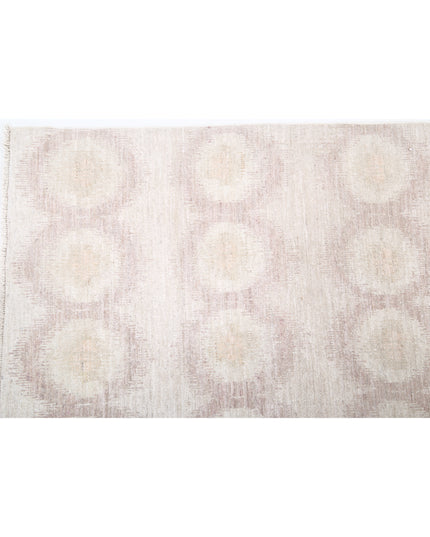 Artemix 6' 1" X 8' 7" Hand Knotted Wool Rug 6' 1" X 8' 7" (185 X 262) / Ivory / Wool