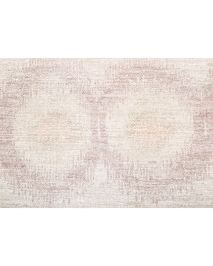 Artemix 6' 1" X 8' 7" Hand Knotted Wool Rug 6' 1" X 8' 7" (185 X 262) / Ivory / Wool