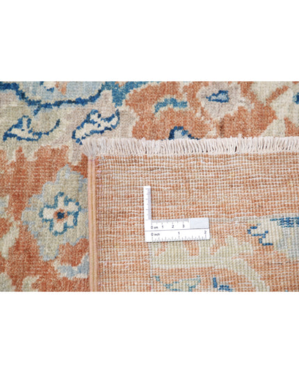 Artemix 9' 10" X 13' 6" Hand Knotted Wool Rug 9' 10" X 13' 6" (300 X 411) / Brown / Wool