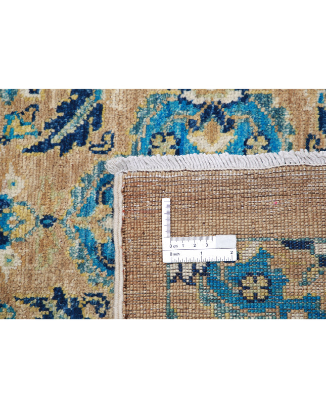 Artemix 8' 10" X 11' 7" Hand Knotted Wool Rug 8' 10" X 11' 7" (269 X 353) / Taupe / Wool