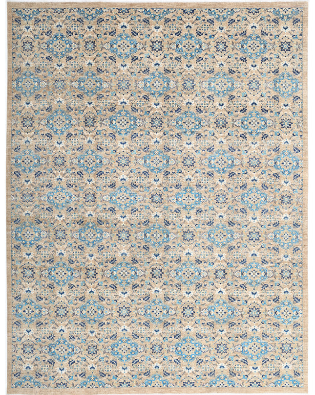 Artemix 8' 10" X 11' 7" Hand Knotted Wool Rug 8' 10" X 11' 7" (269 X 353) / Taupe / Wool