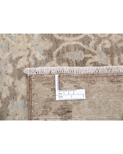 Artemix 7' 8" X 9' 4" Hand Knotted Wool Rug 7' 8" X 9' 4" (234 X 284) / Grey / Wool