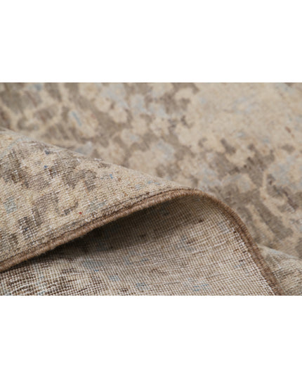 Artemix 7' 8" X 9' 4" Hand Knotted Wool Rug 7' 8" X 9' 4" (234 X 284) / Grey / Wool