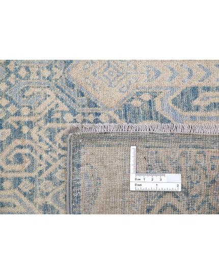 Artemix 7' 11" X 10' 4" Hand Knotted Wool Rug 7' 11" X 10' 4" (241 X 315) / Blue / Wool