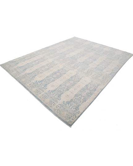 Artemix 7' 11" X 10' 4" Hand Knotted Wool Rug 7' 11" X 10' 4" (241 X 315) / Blue / Wool