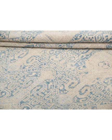 Artemix 7' 11" X 10' 4" Hand Knotted Wool Rug 7' 11" X 10' 4" (241 X 315) / Blue / Wool