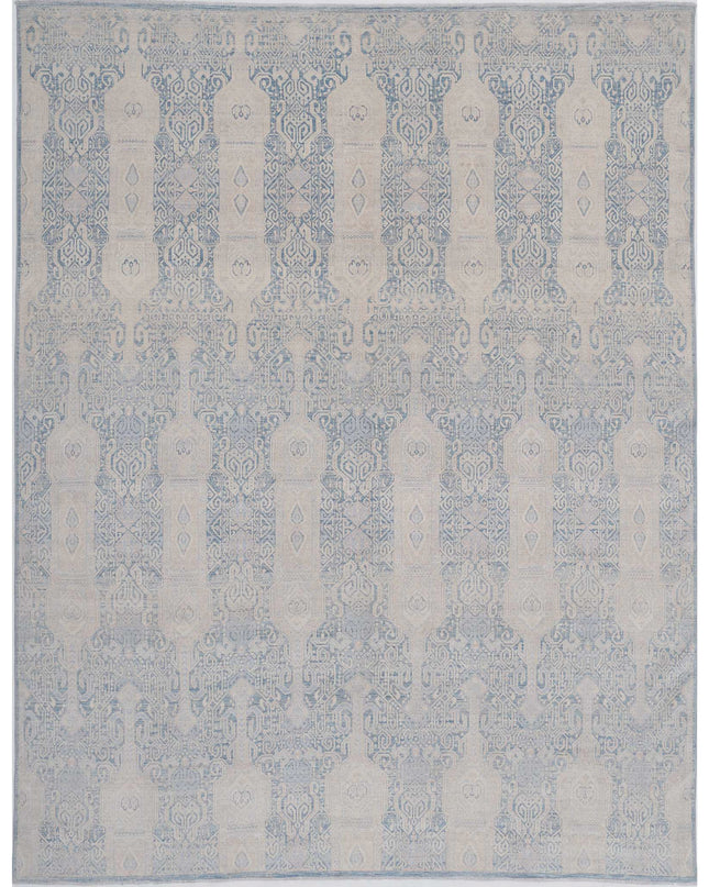 Artemix 7' 11" X 10' 4" Hand Knotted Wool Rug 7' 11" X 10' 4" (241 X 315) / Blue / Wool