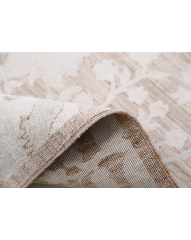 Artemix 7' 8" X 10' 1" Hand Knotted Wool Rug 7' 8" X 10' 1" (234 X 307) / Brown / Wool