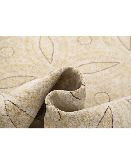 Artemix 8' 1" X 9' 8" Hand Knotted Wool Rug 8' 1" X 9' 8" (246 X 295) / Gold / Wool