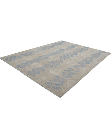 Artemix 8' 10" X 11' 6" Hand Knotted Wool Rug 8' 10" X 11' 6" (269 X 351) / Taupe / Wool