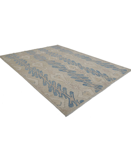 Artemix 8' 10" X 11' 6" Hand Knotted Wool Rug 8' 10" X 11' 6" (269 X 351) / Taupe / Wool