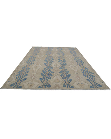 Artemix 8' 10" X 11' 6" Hand Knotted Wool Rug 8' 10" X 11' 6" (269 X 351) / Taupe / Wool