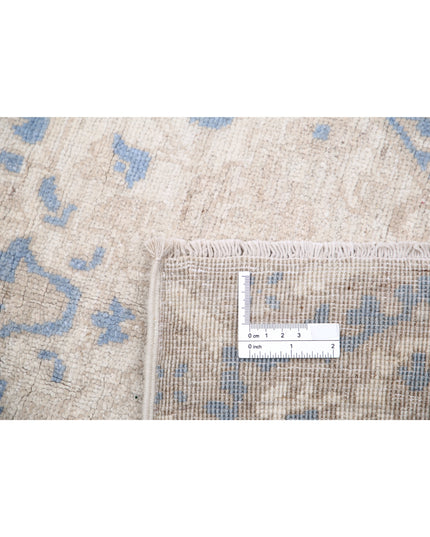 Artemix 4' 10" X 7' 2" Hand Knotted Wool Rug 4' 10" X 7' 2" (147 X 219) / Ivory / Wool