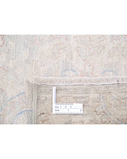 Artemix 6' 1" X 8' 4" Hand Knotted Wool Rug 6' 1" X 8' 4" (185 X 254) / Grey / Wool