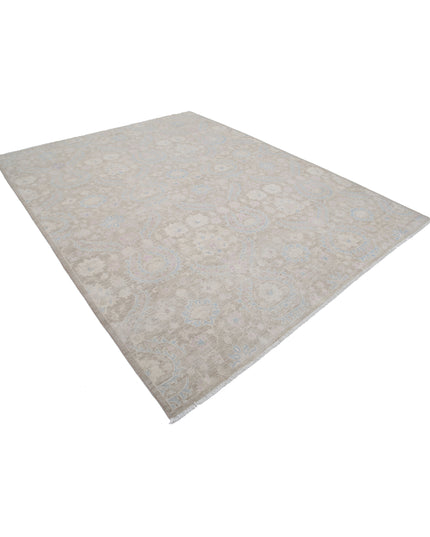 Artemix 7' 11" X 9' 9" Hand Knotted Wool Rug 7' 11" X 9' 9" (241 X 297) / Taupe / Wool