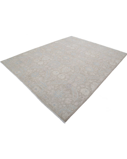 Artemix 7' 11" X 9' 9" Hand Knotted Wool Rug 7' 11" X 9' 9" (241 X 297) / Taupe / Wool