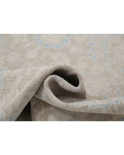 Artemix 7' 11" X 9' 9" Hand Knotted Wool Rug 7' 11" X 9' 9" (241 X 297) / Taupe / Wool