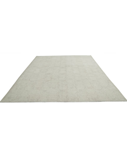 Artemix 8' 10" X 11' 1" Hand Knotted Wool Rug 8' 10" X 11' 1" (269 X 338) / Grey / Wool