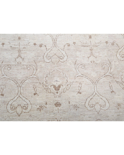Artemix 6' 0" X 7' 9" Hand Knotted Wool Rug 6' 0" X 7' 9" (183 X 236) / Ivory / Wool