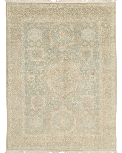 Artemix 8' 0" X 10' 1" Hand Knotted Wool Rug 8' 0" X 10' 1" (244 X 307) / Blue / Wool