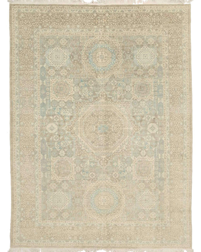 Artemix 8' 0" X 10' 1" Hand Knotted Wool Rug 8' 0" X 10' 1" (244 X 307) / Blue / Wool