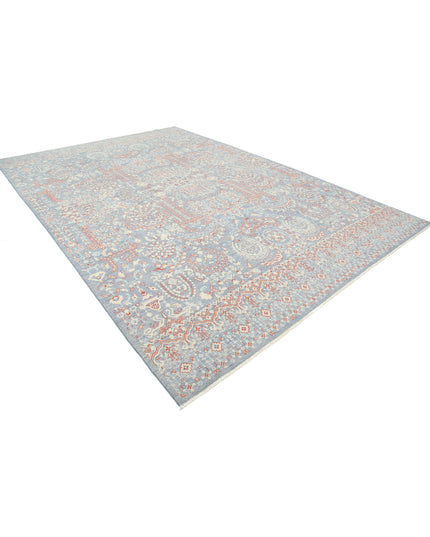 Artemix 8' 11" X 13' 0" Hand Knotted Wool Rug 8' 11" X 13' 0" (272 X 396) / Grey / Wool