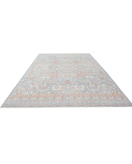 Artemix 8' 11" X 13' 0" Hand Knotted Wool Rug 8' 11" X 13' 0" (272 X 396) / Grey / Wool
