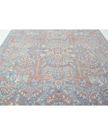 Artemix 8' 11" X 13' 0" Hand Knotted Wool Rug 8' 11" X 13' 0" (272 X 396) / Grey / Wool