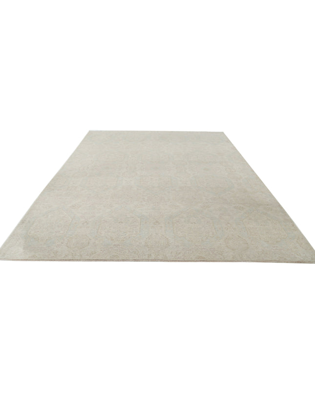 Artemix 8' 11" X 11' 6" Hand Knotted Wool Rug 8' 11" X 11' 6" (272 X 351) / Grey / Wool