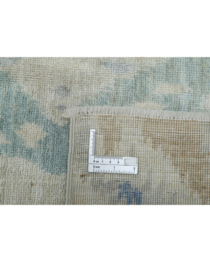 Artemix 7' 10" X 9' 10" Hand Knotted Wool Rug 7' 10" X 9' 10" (239 X 300) / Ivory / Wool