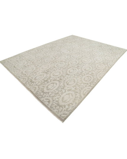 Artemix 8' 8" X 11' 7" Hand Knotted Wool Rug 8' 8" X 11' 7" (264 X 353) / Taupe / Wool