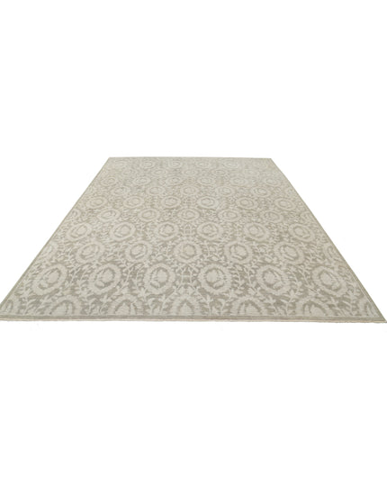 Artemix 8' 8" X 11' 7" Hand Knotted Wool Rug 8' 8" X 11' 7" (264 X 353) / Taupe / Wool