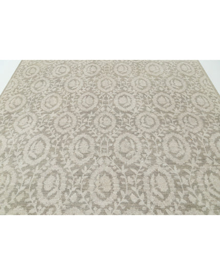Artemix 8' 8" X 11' 7" Hand Knotted Wool Rug 8' 8" X 11' 7" (264 X 353) / Taupe / Wool