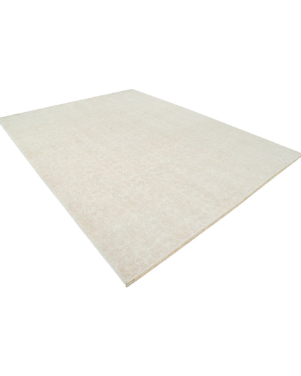 Artemix 9' 0" X 11' 8" Hand Knotted Wool Rug 9' 0" X 11' 8" (274 X 356) / Ivory / Wool
