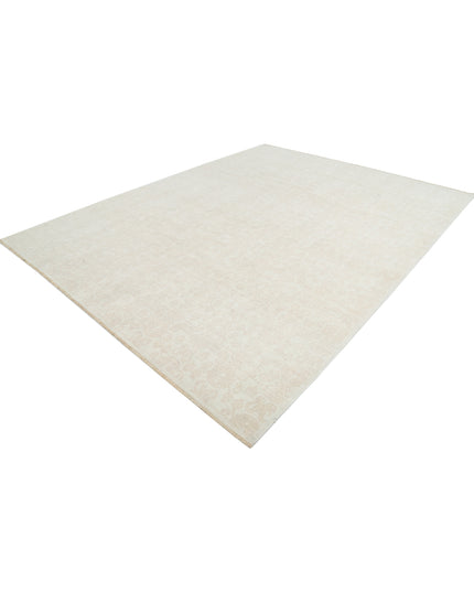 Artemix 9' 0" X 11' 8" Hand Knotted Wool Rug 9' 0" X 11' 8" (274 X 356) / Ivory / Wool