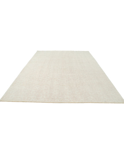 Artemix 9' 0" X 11' 8" Hand Knotted Wool Rug 9' 0" X 11' 8" (274 X 356) / Ivory / Wool