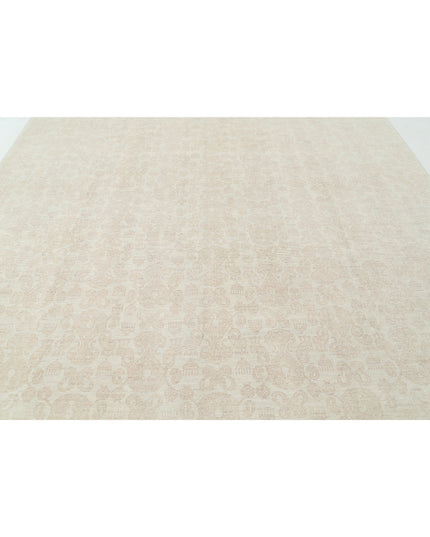 Artemix 9' 0" X 11' 8" Hand Knotted Wool Rug 9' 0" X 11' 8" (274 X 356) / Ivory / Wool