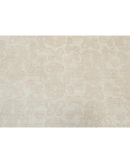 Artemix 9' 0" X 11' 8" Hand Knotted Wool Rug 9' 0" X 11' 8" (274 X 356) / Ivory / Wool