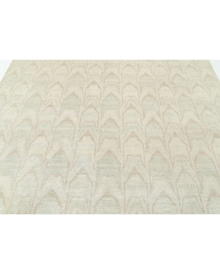Artemix 7' 9" X 9' 4" Hand Knotted Wool Rug 7' 9" X 9' 4" (236 X 284) / Ivory / Wool