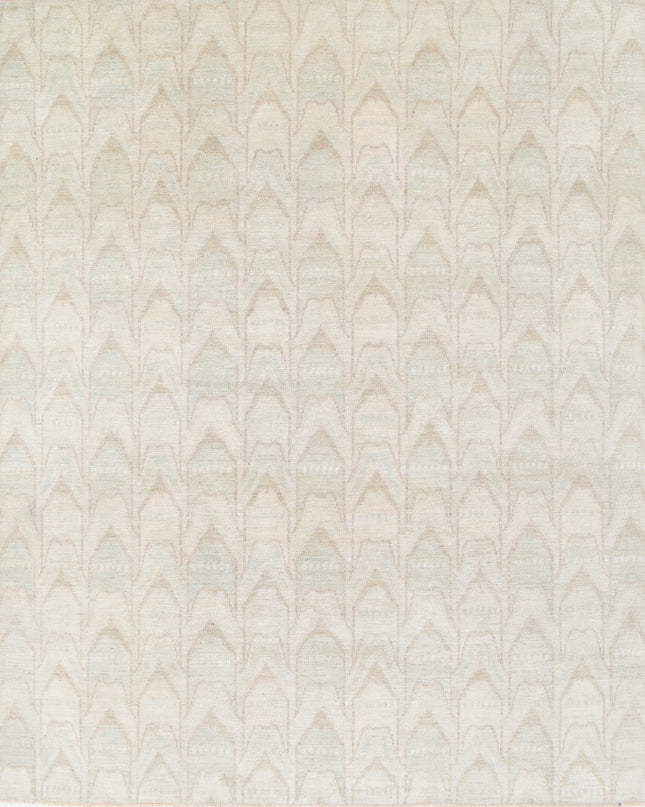Artemix 7' 9" X 9' 4" Hand Knotted Wool Rug 7' 9" X 9' 4" (236 X 284) / Ivory / Wool