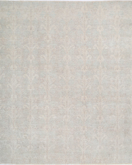 Artemix 8' 0" X 9' 7" Hand Knotted Wool Rug 8' 0" X 9' 7" (244 X 292) / Ivory / Wool