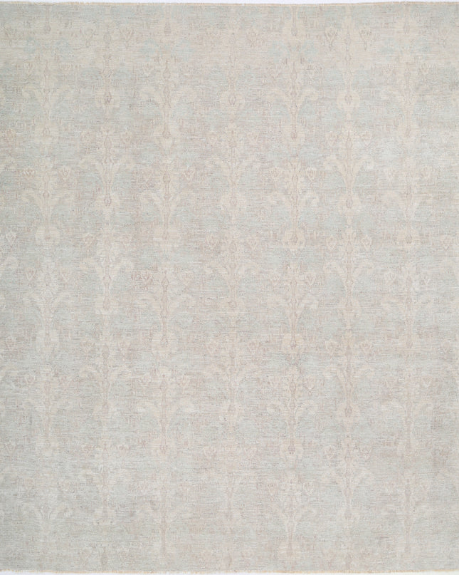 Artemix 8' 0" X 9' 7" Hand Knotted Wool Rug 8' 0" X 9' 7" (244 X 292) / Ivory / Wool