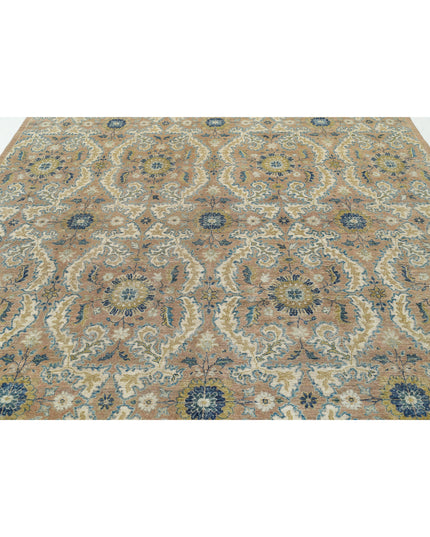 Artemix 8' 10" X 12' 2" Hand Knotted Wool Rug 8' 10" X 12' 2" (269 X 371) / Tan / Wool