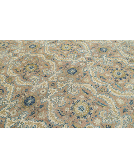 Artemix 8' 10" X 12' 2" Hand Knotted Wool Rug 8' 10" X 12' 2" (269 X 371) / Tan / Wool