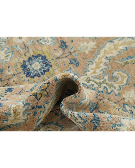 Artemix 8' 10" X 12' 2" Hand Knotted Wool Rug 8' 10" X 12' 2" (269 X 371) / Tan / Wool