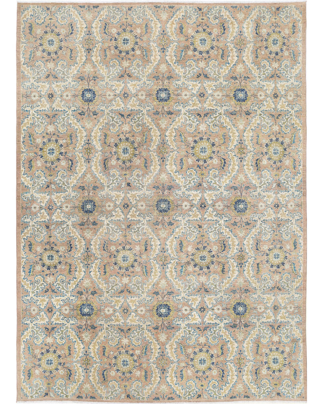 Artemix 8' 10" X 12' 2" Hand Knotted Wool Rug 8' 10" X 12' 2" (269 X 371) / Tan / Wool