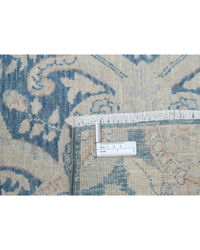 Artemix 6' 0" X 7' 11" Hand Knotted Wool Rug 6' 0" X 7' 11" (183 X 241) / Blue / Wool
