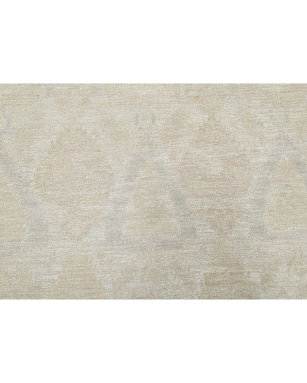 Artemix 8' 10" X 11' 5" Hand Knotted Wool Rug 8' 10" X 11' 5" (269 X 348) / Ivory / Wool